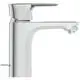 Chromene Ideal Standard-Wasserarmatur mit seitlichem Hebel und rundem Auslauf, geeignet für den Einsatz in modernen Badezimmern.
